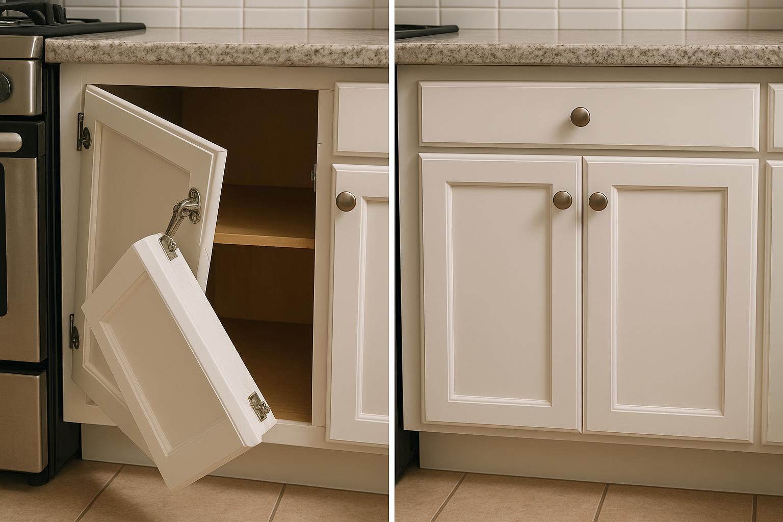 Custom Shelving - Before & After