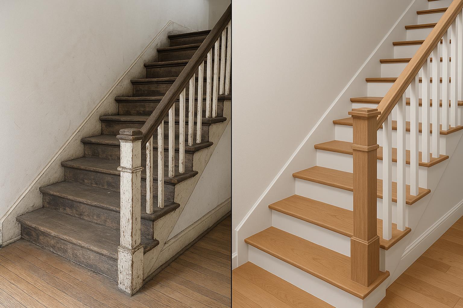 Crown Molding Installation - Before & After