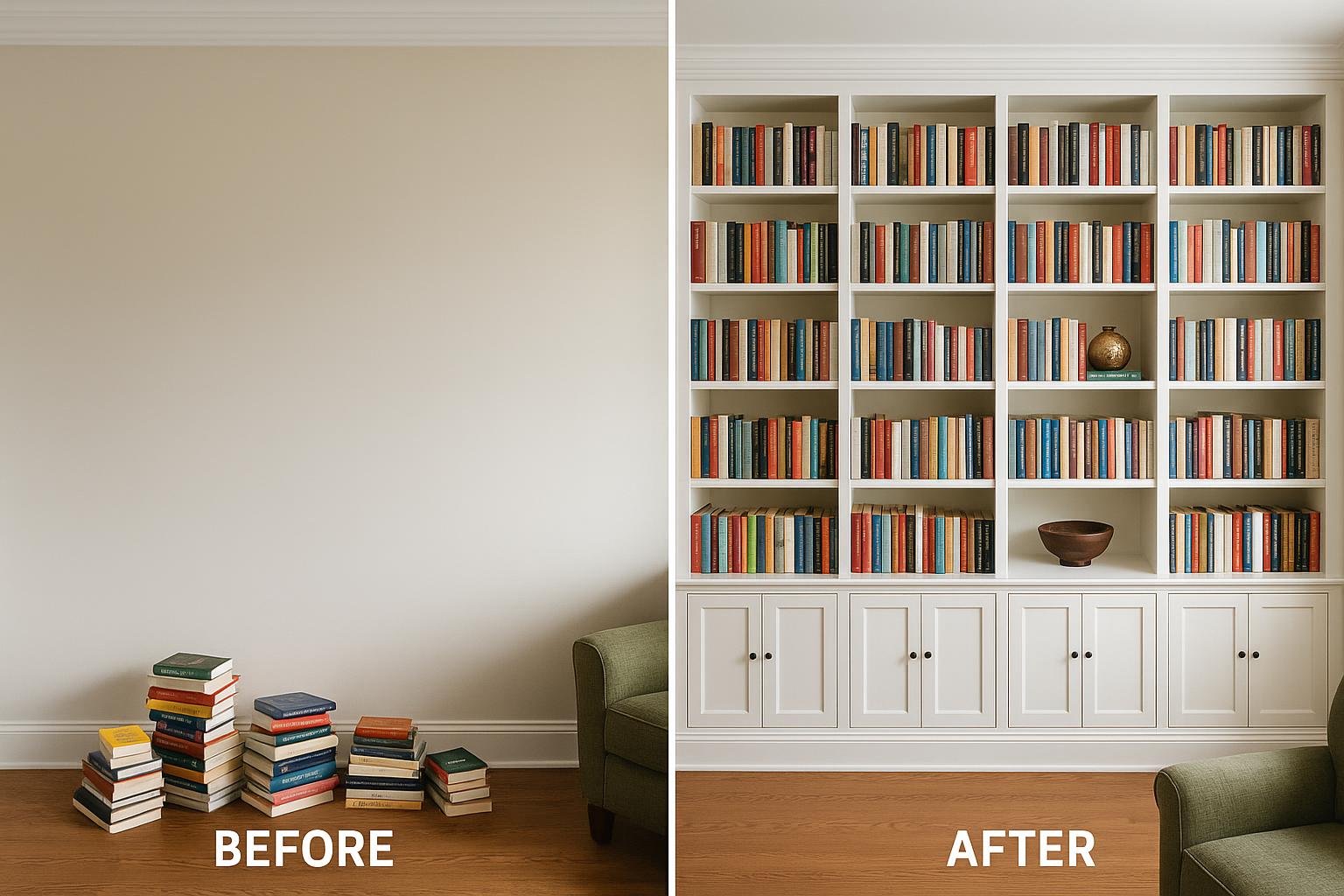 Deck Railing Repair - Before & After