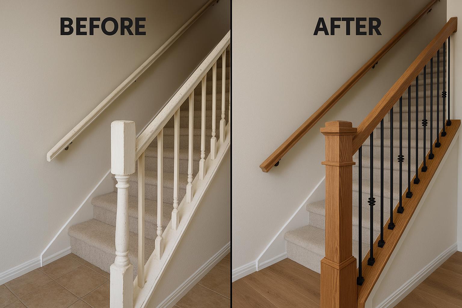 Window Trim Upgrade - Before & After