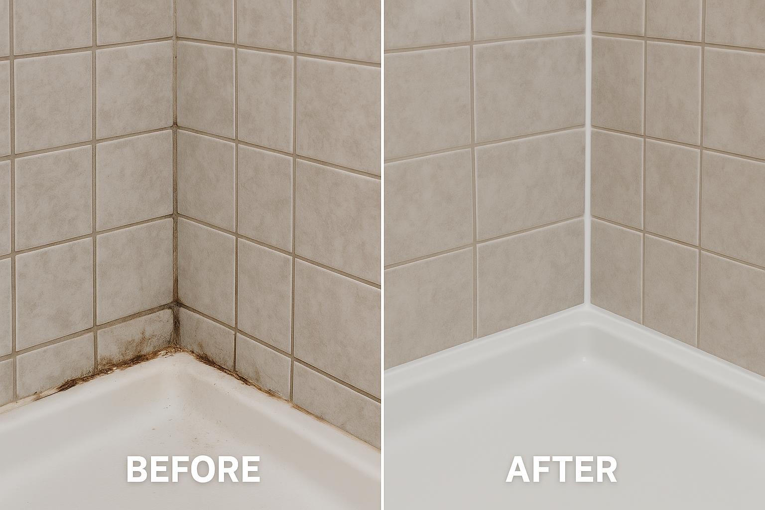 Countertop Sealing - Before & After