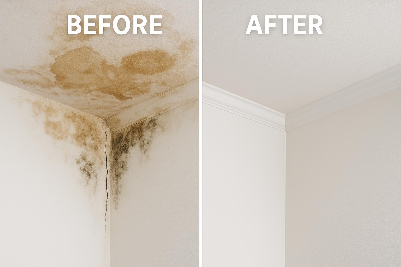 Corner Bead Repair - Before & After