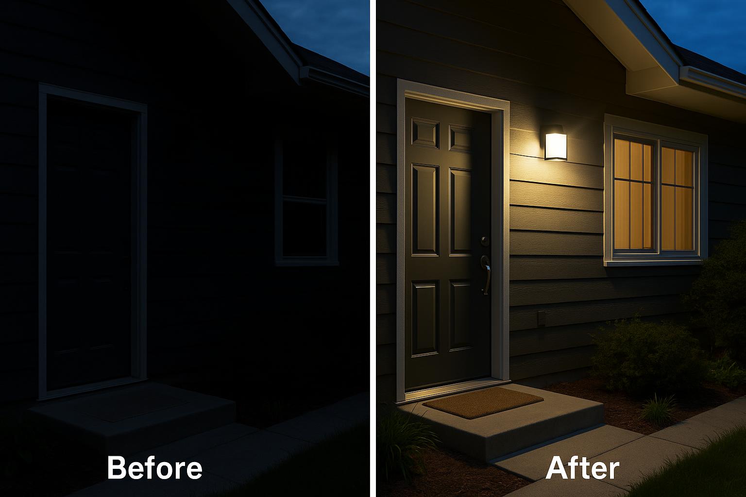 Dimmer Switch Installation - Before & After