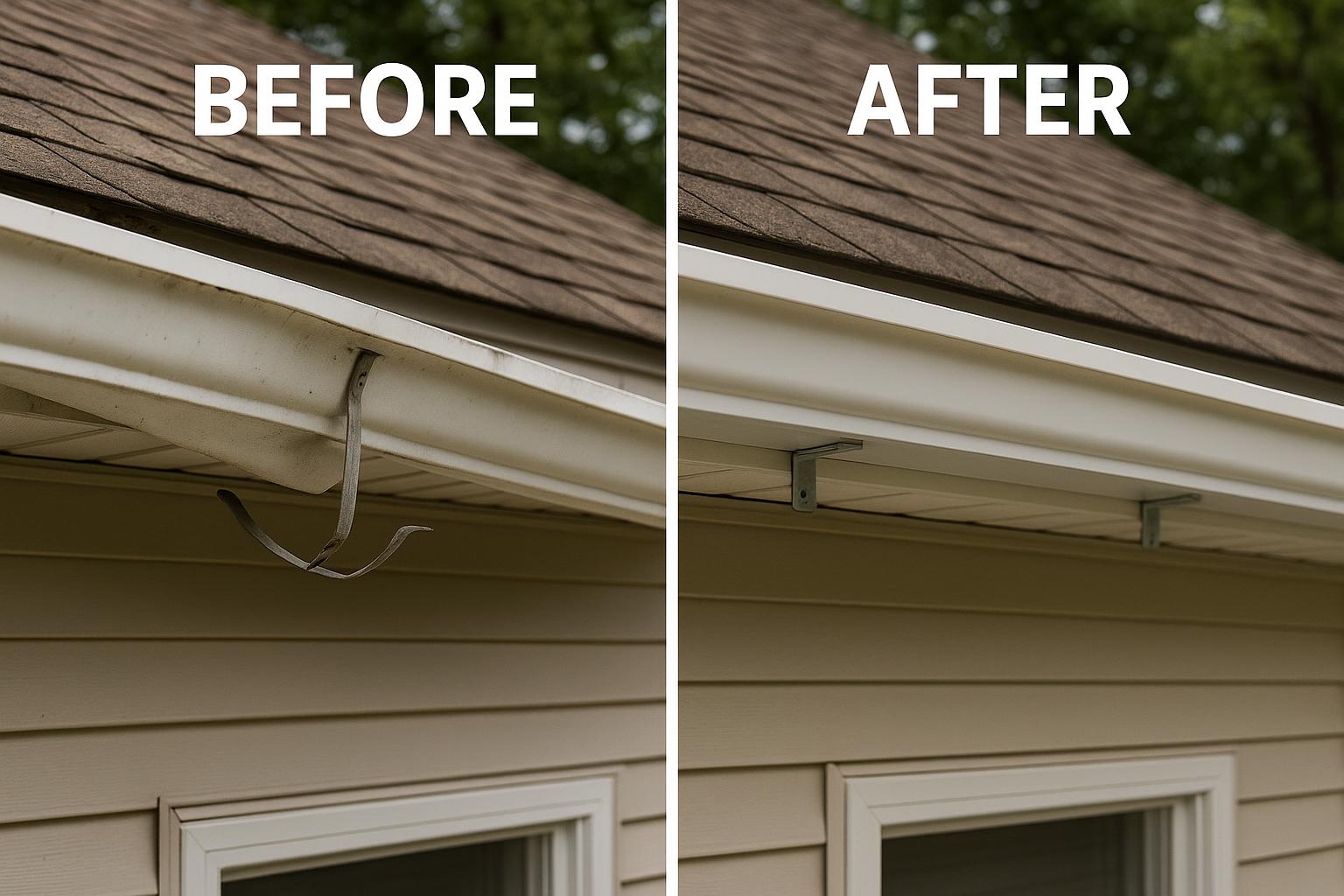 Leak Repair - Before & After