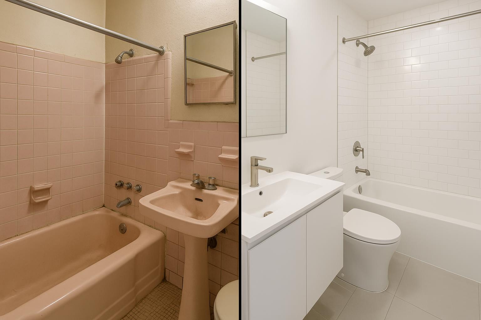 Countertop Installation - Before & After