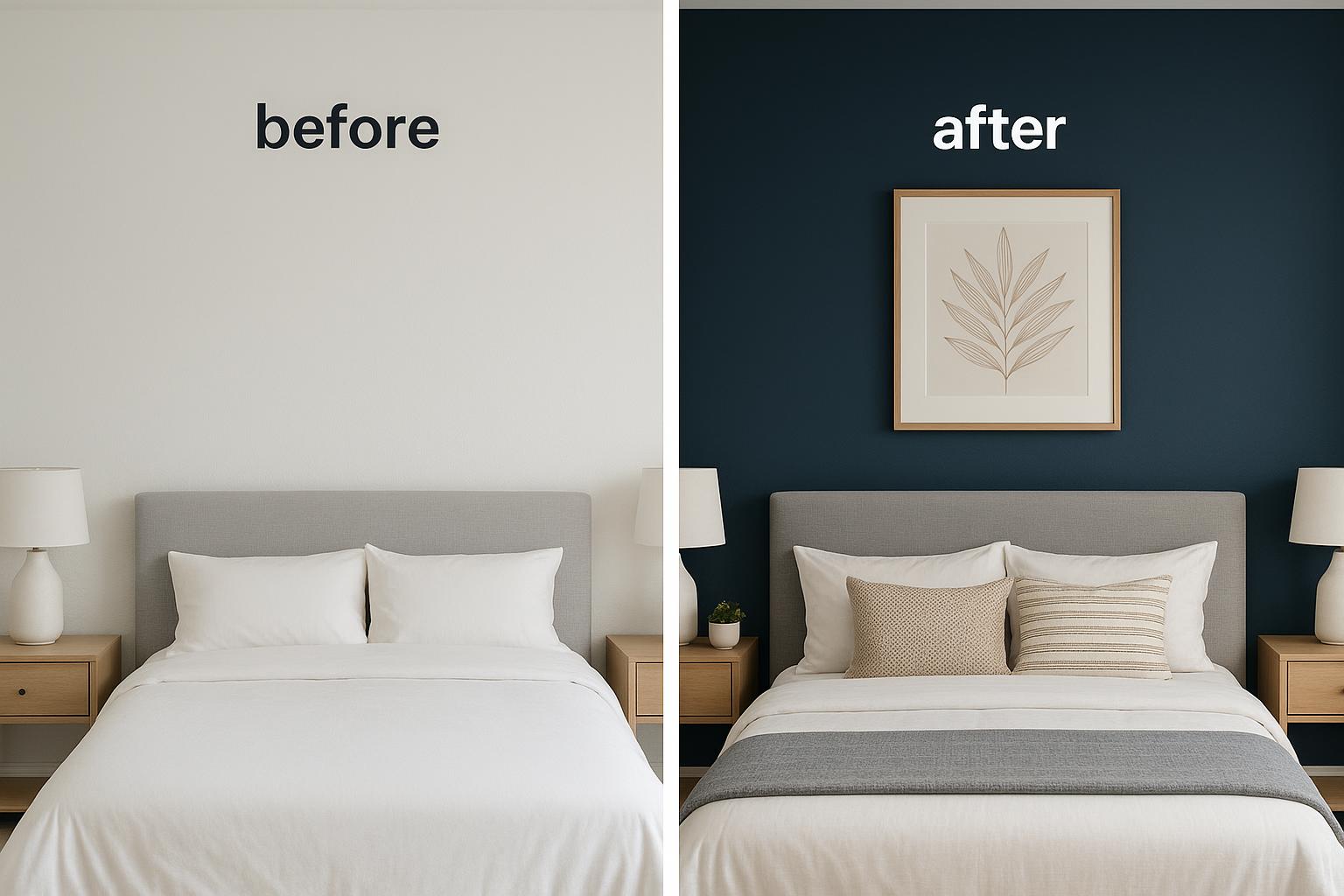 Trim and Door Painting - Before & After