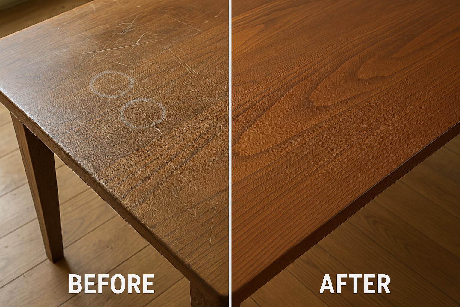 Furniture Refinishing - Before & After